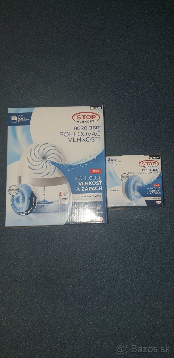 NOVÝ Ceresit pohlcovač vlhkosti + tablety - PREDAJ