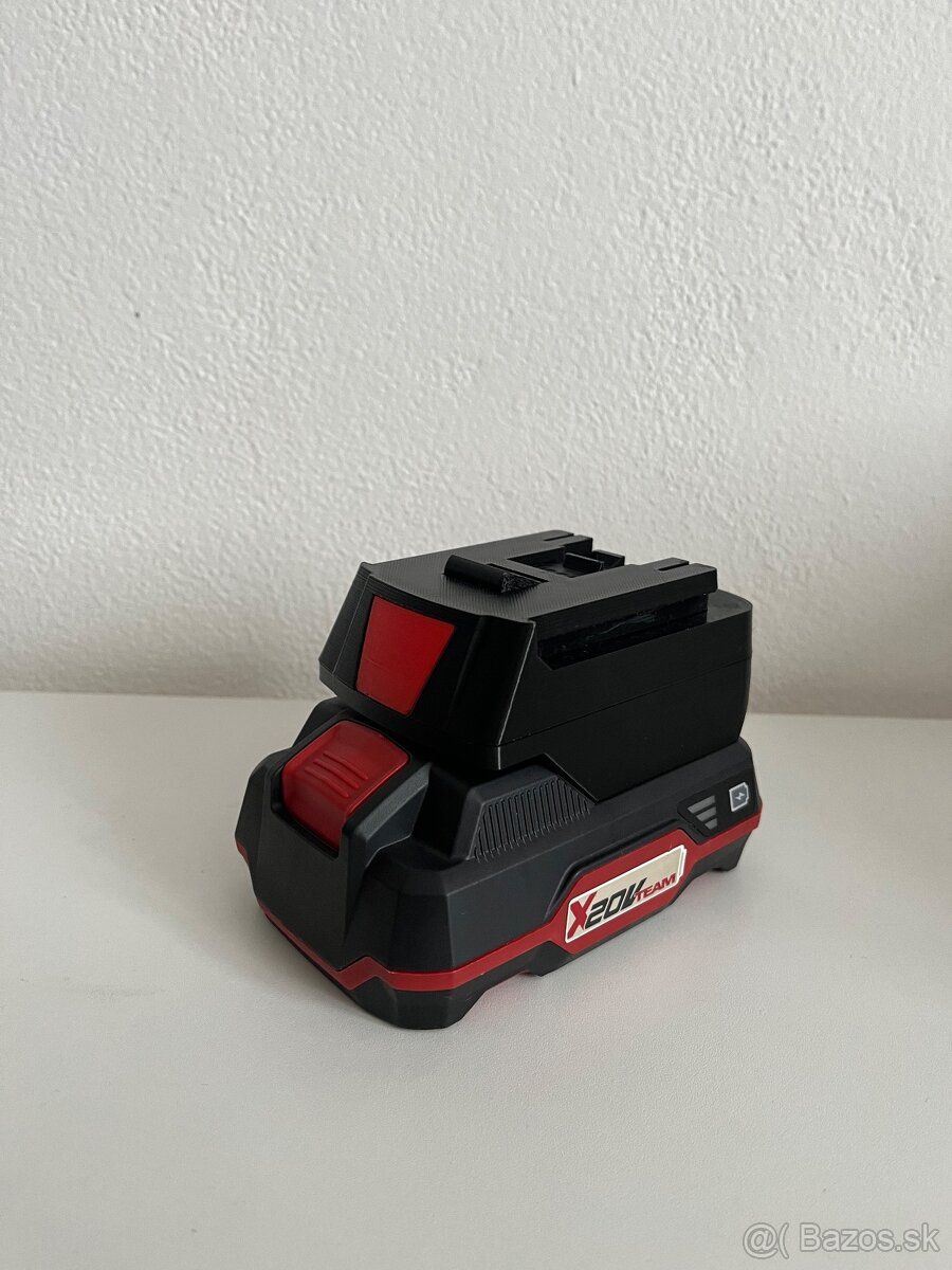 Adaptér Parkside X20V Team → Bosch Professional/Würth