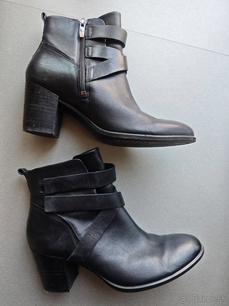 Dámske kožené topánky Ecco