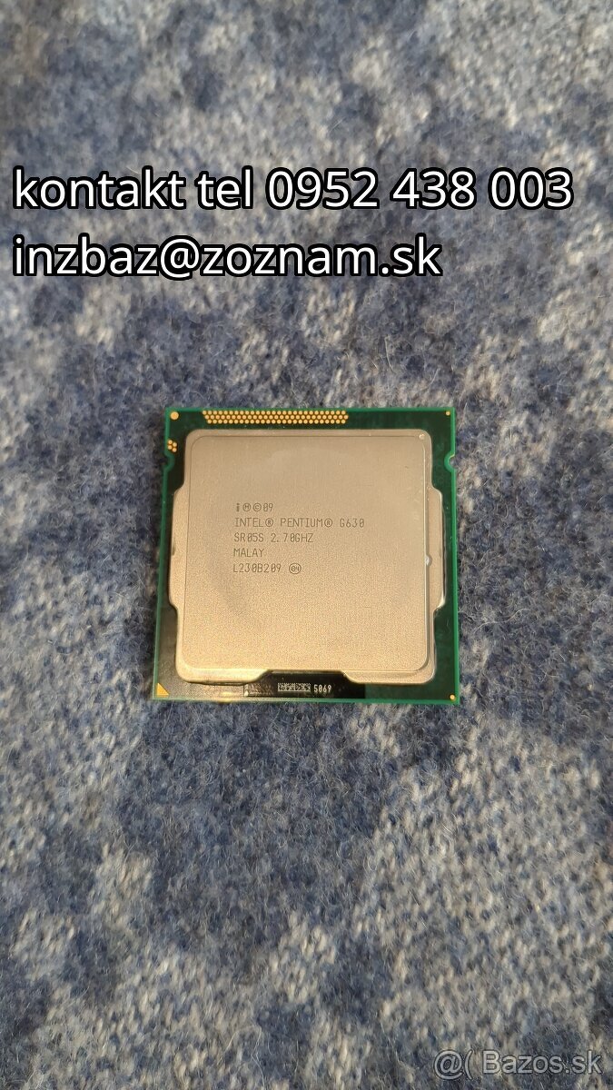 🔵 Procesor Intel G630 CPU