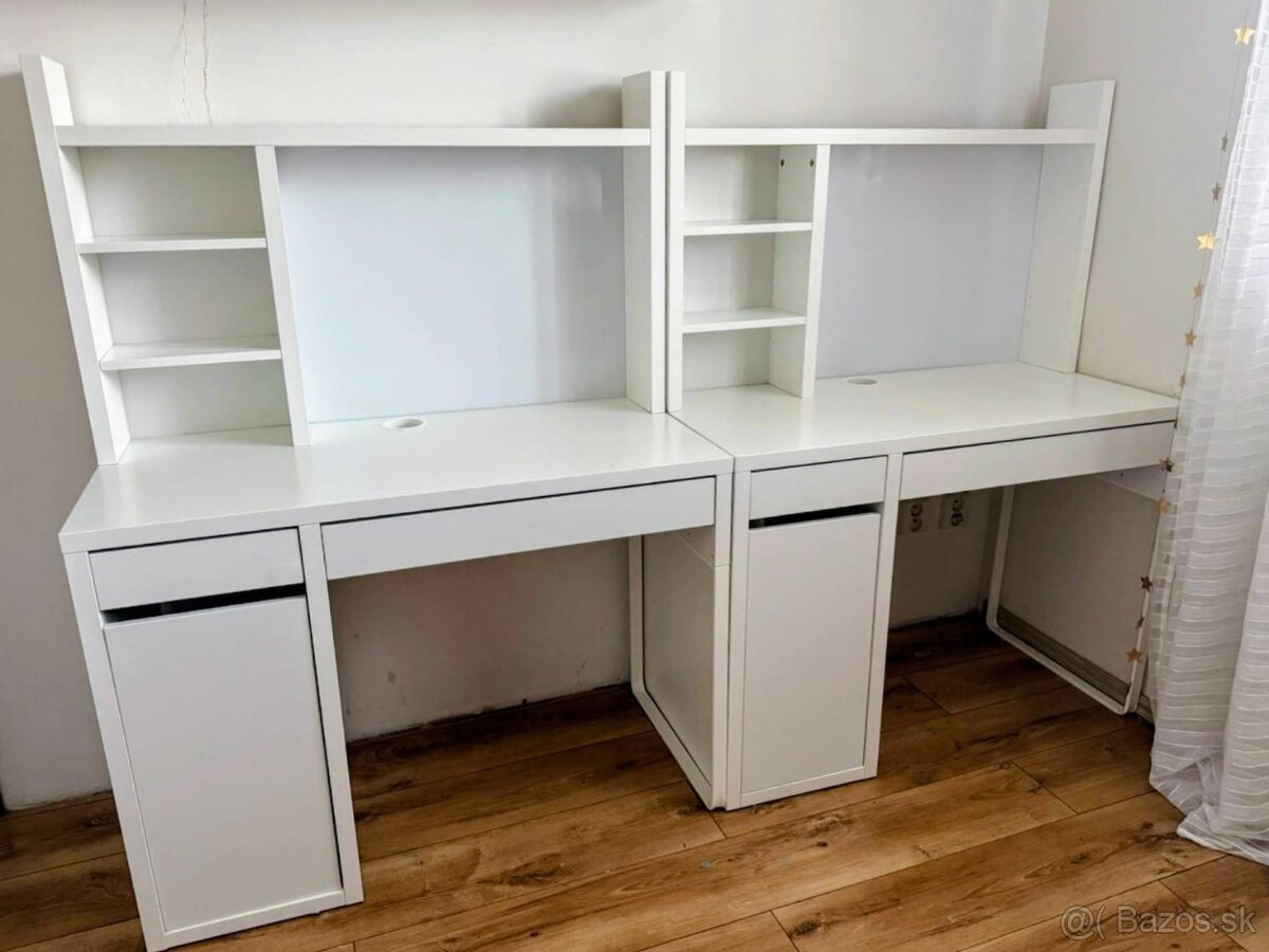Predám 2x detský písací stolík IKEA MICKE 105 x 50