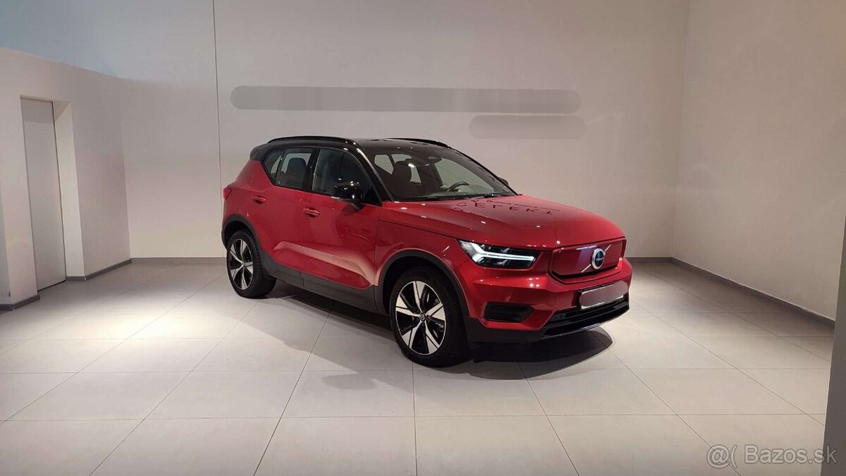 XC40 P6 170kW Recharge Plus 47.488km Odpočet DPH