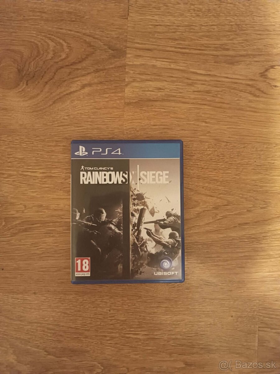 Tomcars rainbows x siege PS4