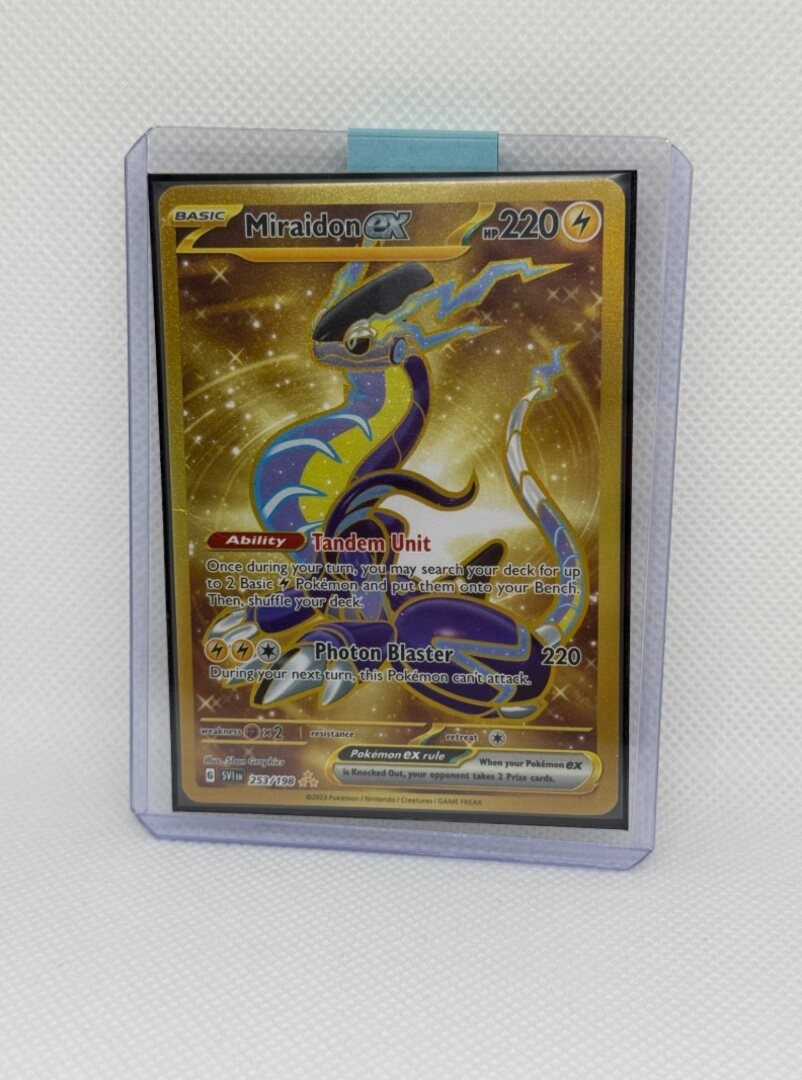Pokmon karta Miraidon ex 253/198  MP  ORIGINL. - Koice | Bazo.sk
