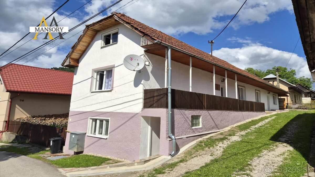 NA PREDAJ, Rodinný dom s pozemkom 288m2 - Žilina - Zádubnie