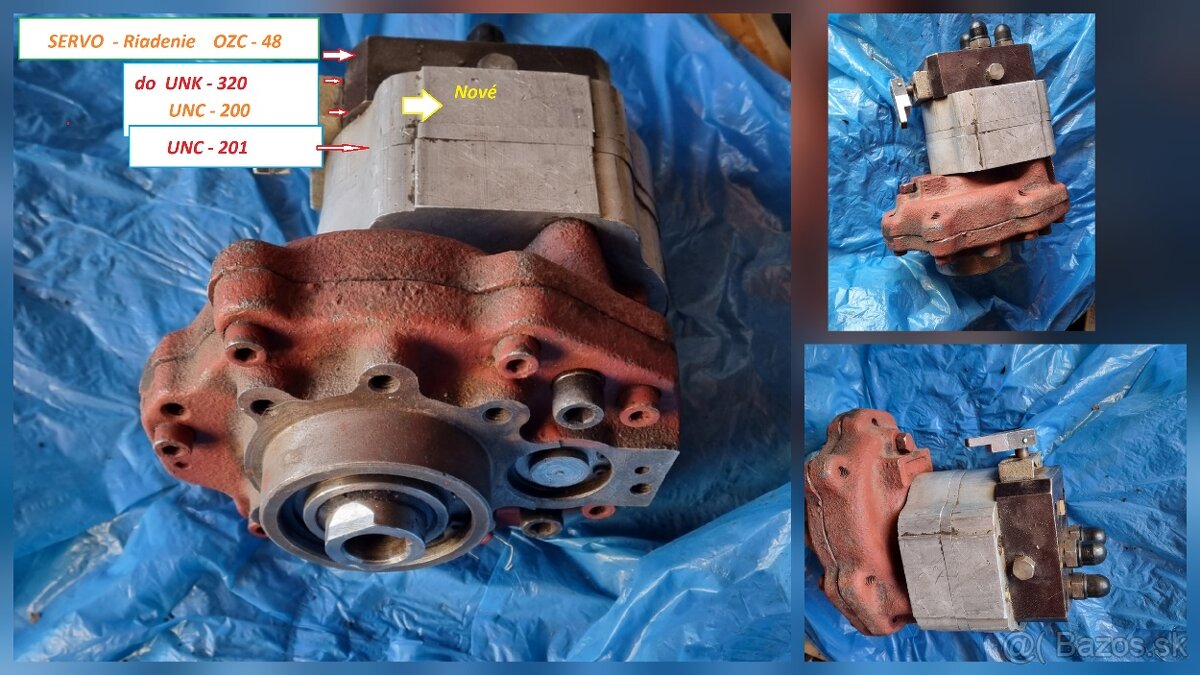 Hydraulicke cerpadla a Hydromotory