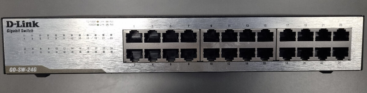 D-Link: GO-SW-24G gigabit ethernet switch
