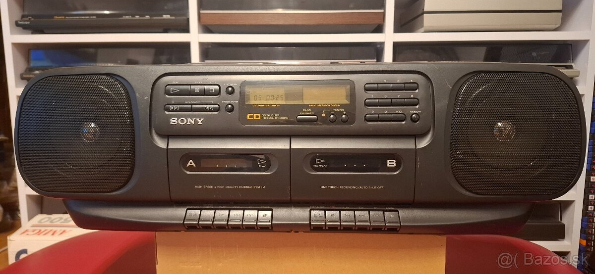 Predám rádiomagnetofóny Sony a Panasonic