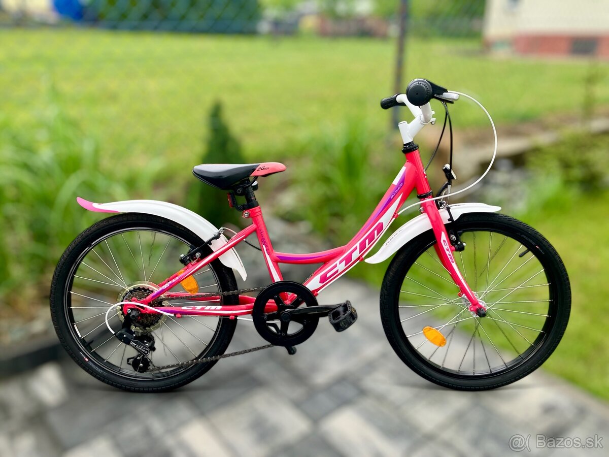 CTM MAGGIE 2.0 20” – dievčenský bicykel ako nový