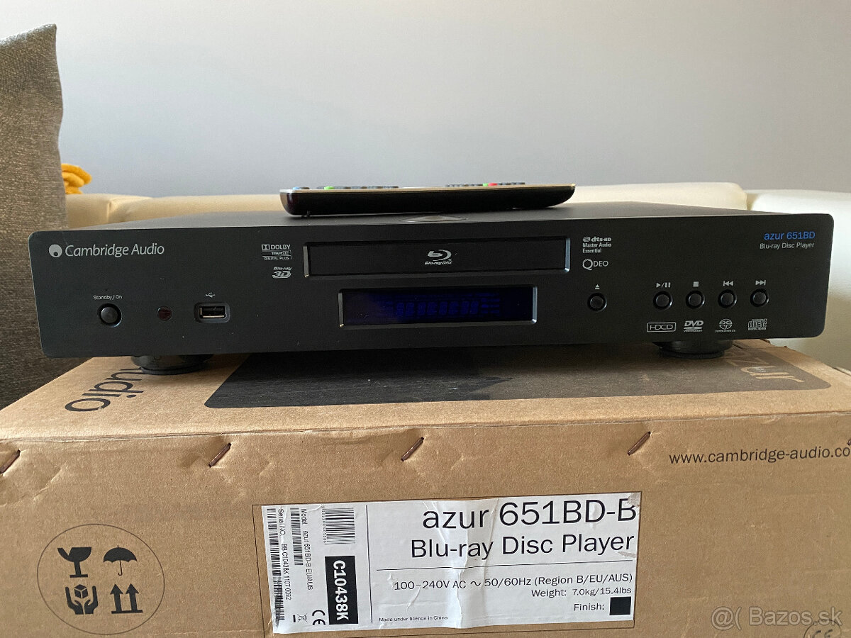 Cambridge Audio Azur 650 BD