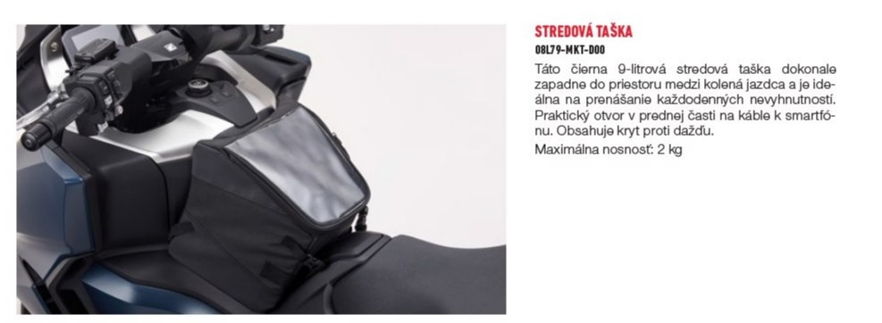 taška na Honda Forza 750