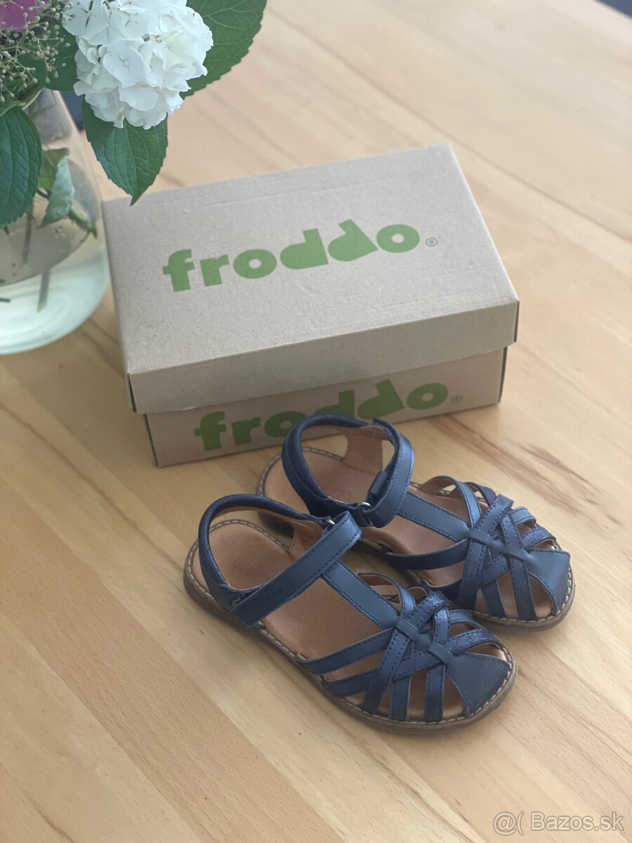 Kozene sandalky Froddo - velkost 30