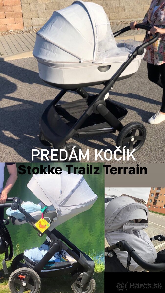 Stokke Trailz Terrain kočík 2 kombinácia