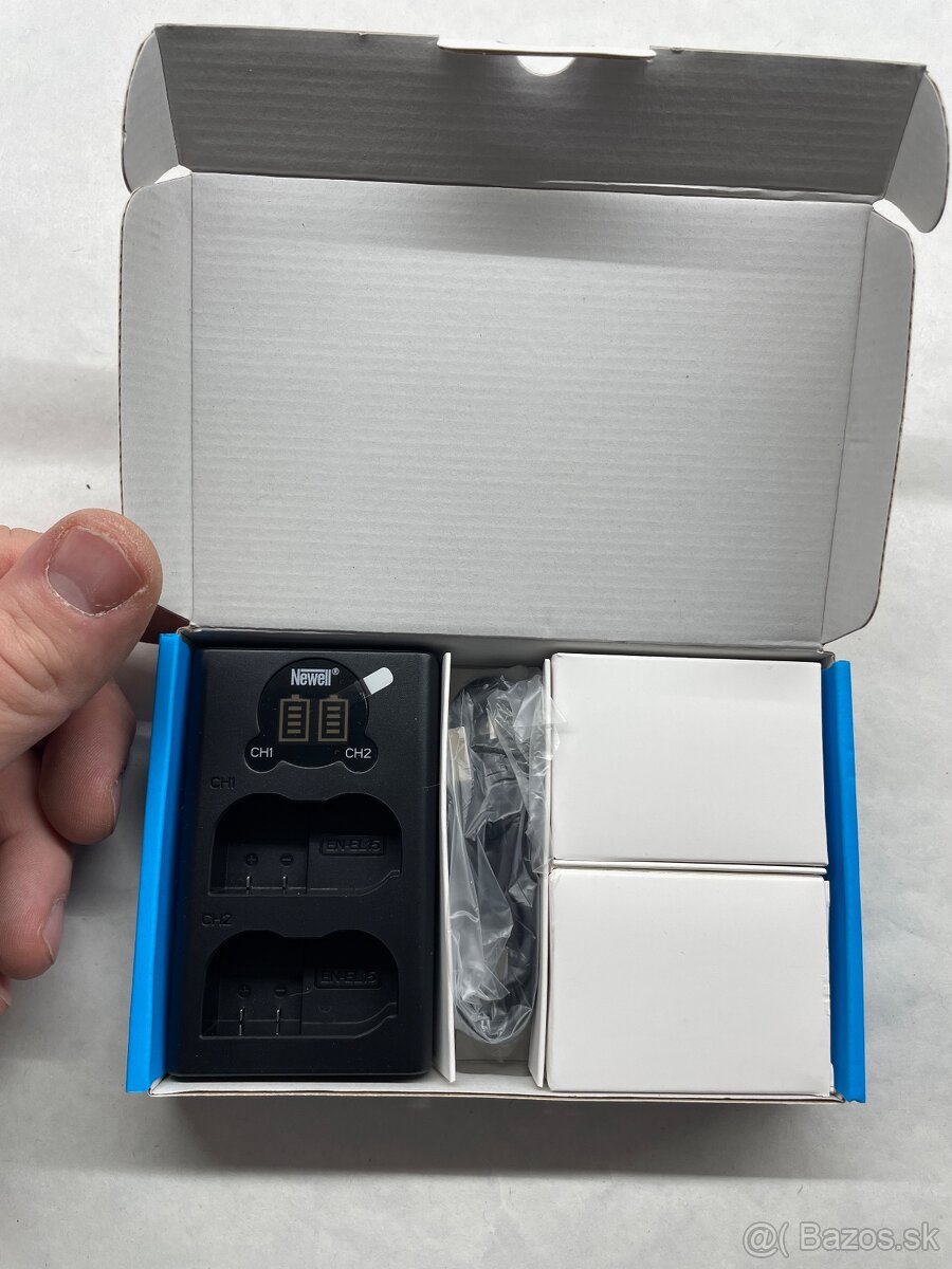 Newell Set XL USB-C Dual nabíjačka +dve batérie pre Nikon