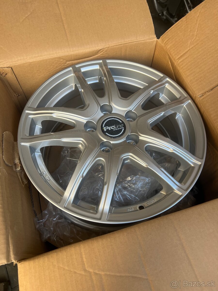 Sada zliatinových diskov Proline 16” 5x110