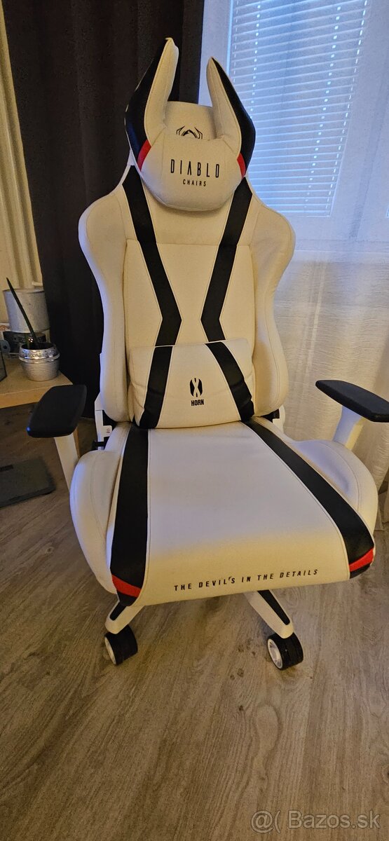 Predám hernú stoličku DIABLO X-HORN 2.0 king size