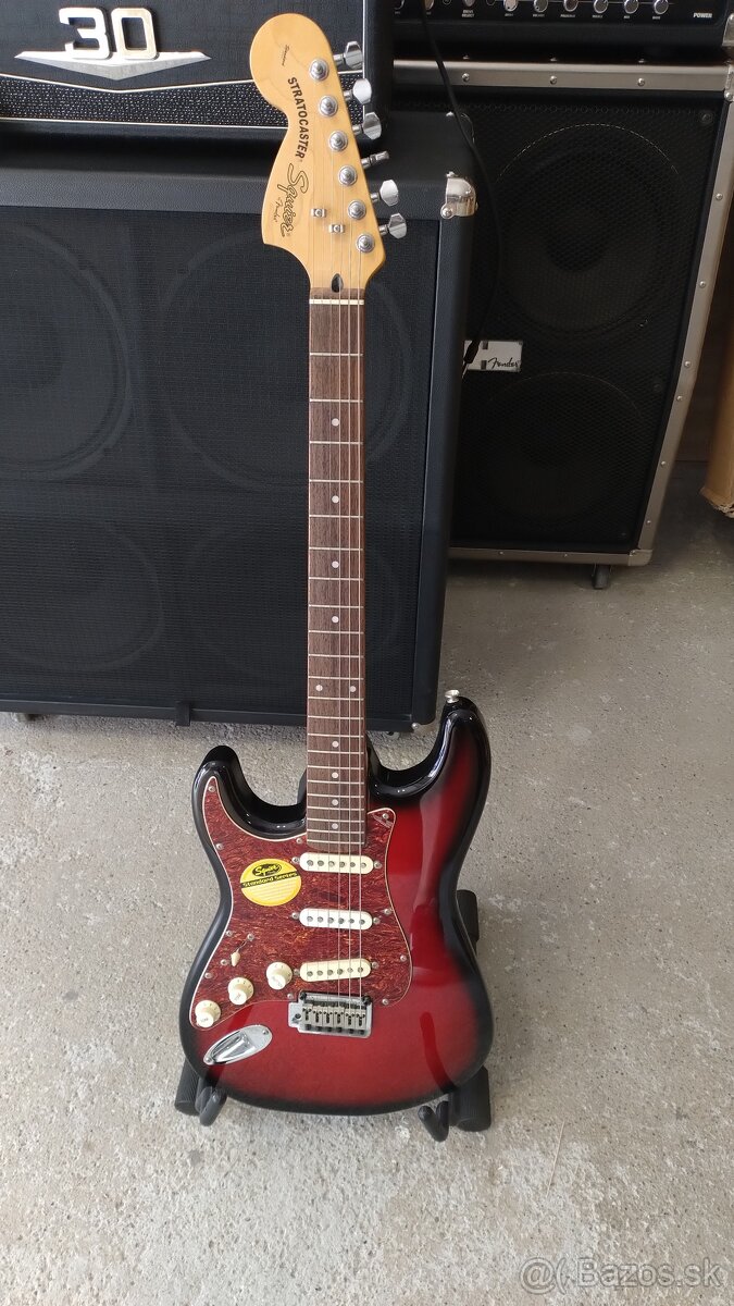 Squier Standard stratocaster Left-hand - Antiq Sunburst