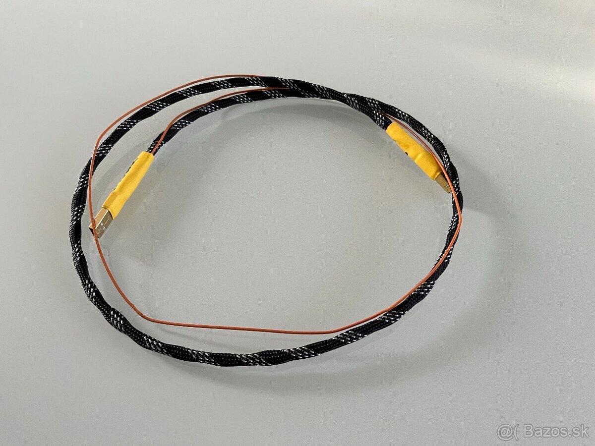 Curious USB cable (yellow) 0,8 m