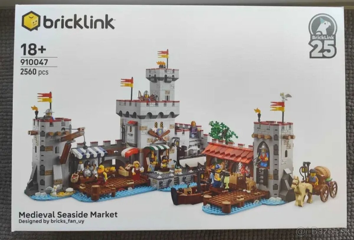 Lego Medieval Seaside Market a Siege Encampment