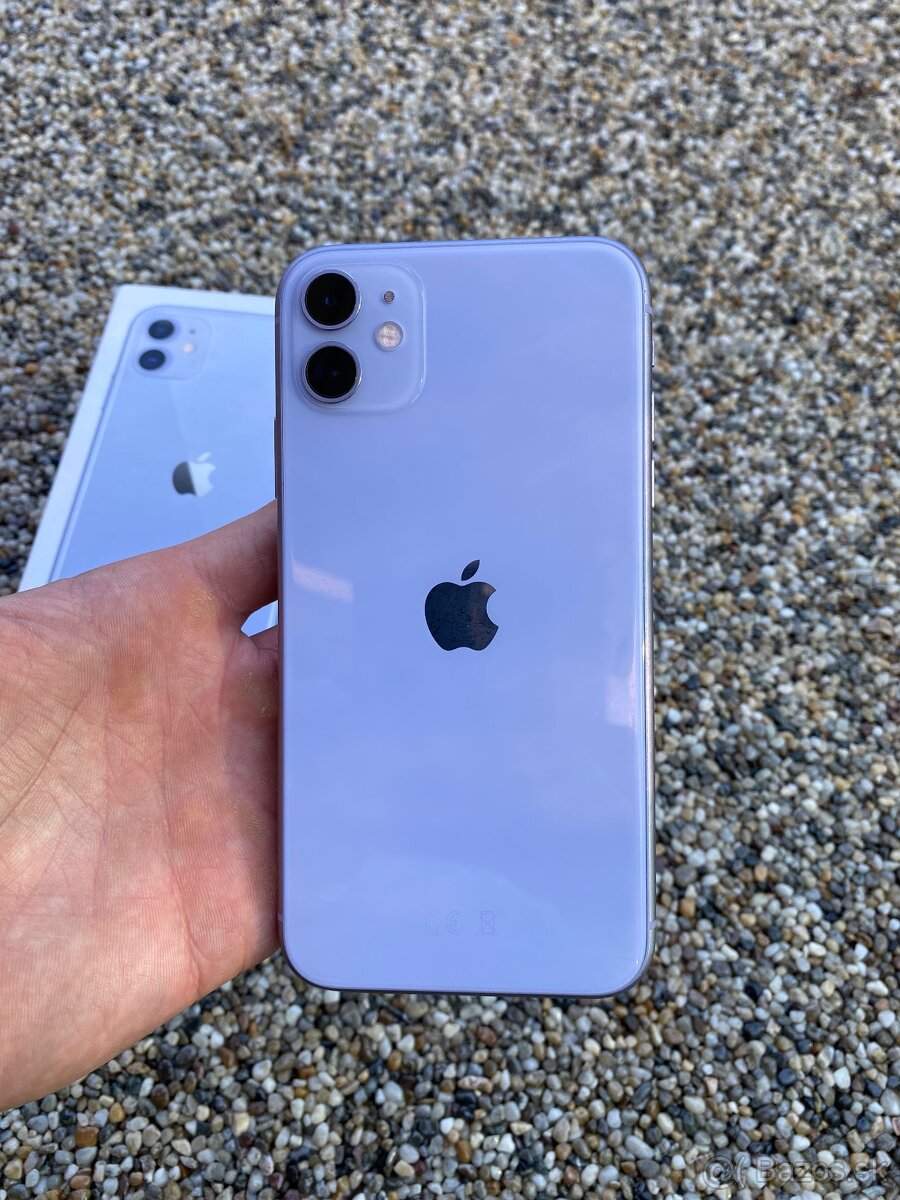 iPhone 11 128GB - baterie 100%