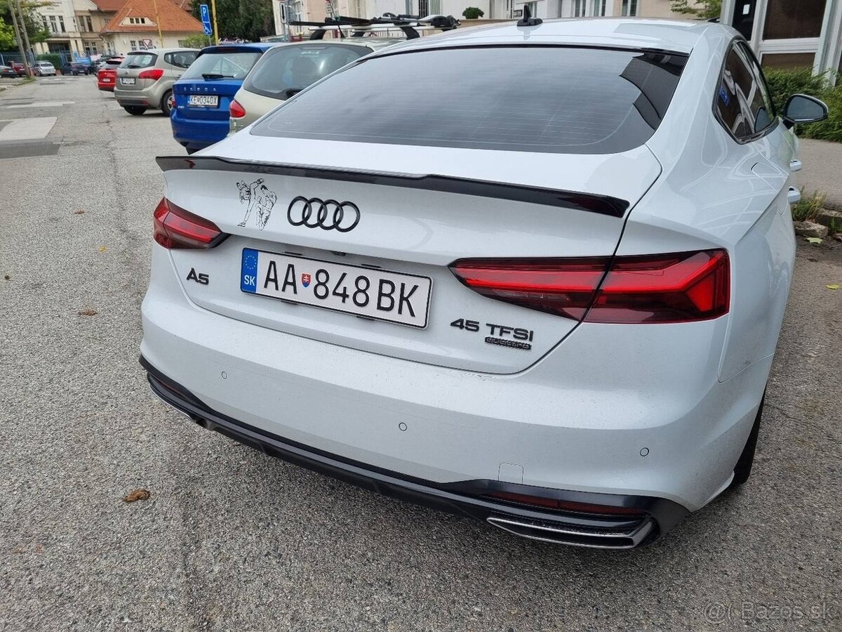 Spoiler kridlo lipko kufru AUDI A5 S5 RS5 model B9