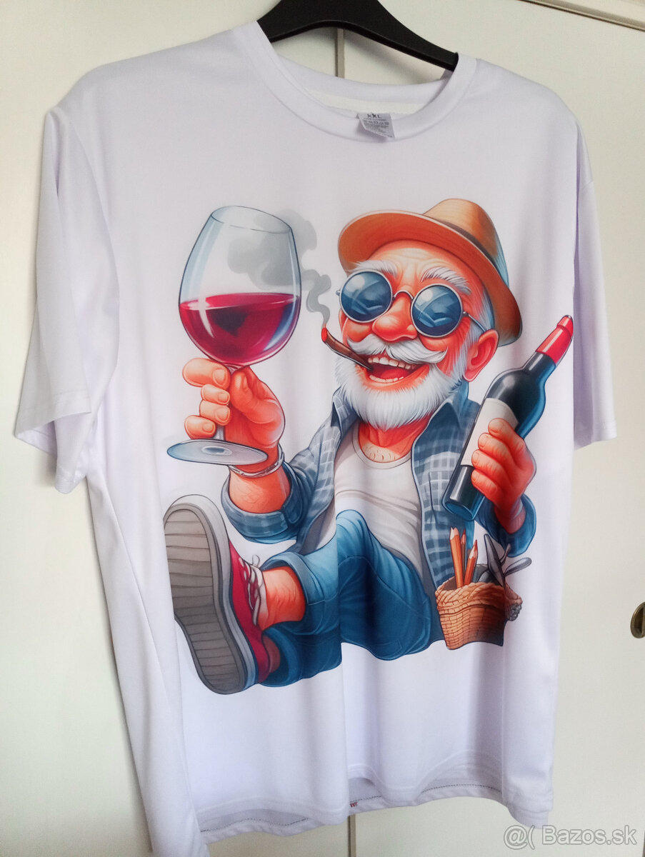 nové letné vtipné tričko