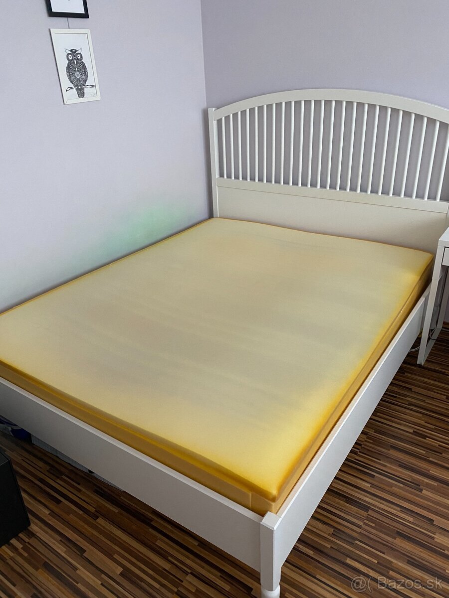 Manželská postel Ikea - TYSSEDAL - iba rám 160x200cm