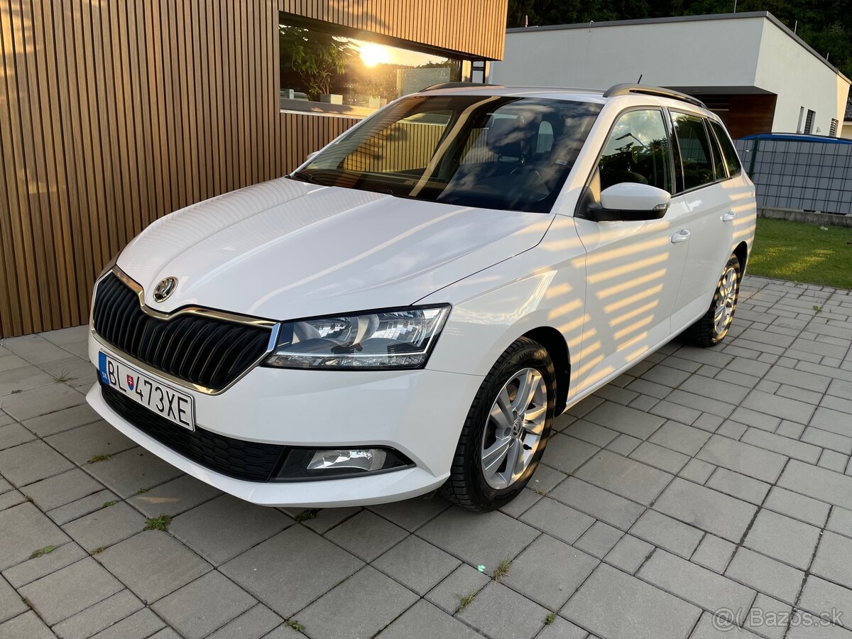 REZERVOVANÉ Škoda Fabia Combi 2019 Nebúrané