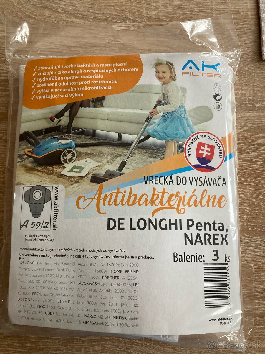 Vrecká do vysávača