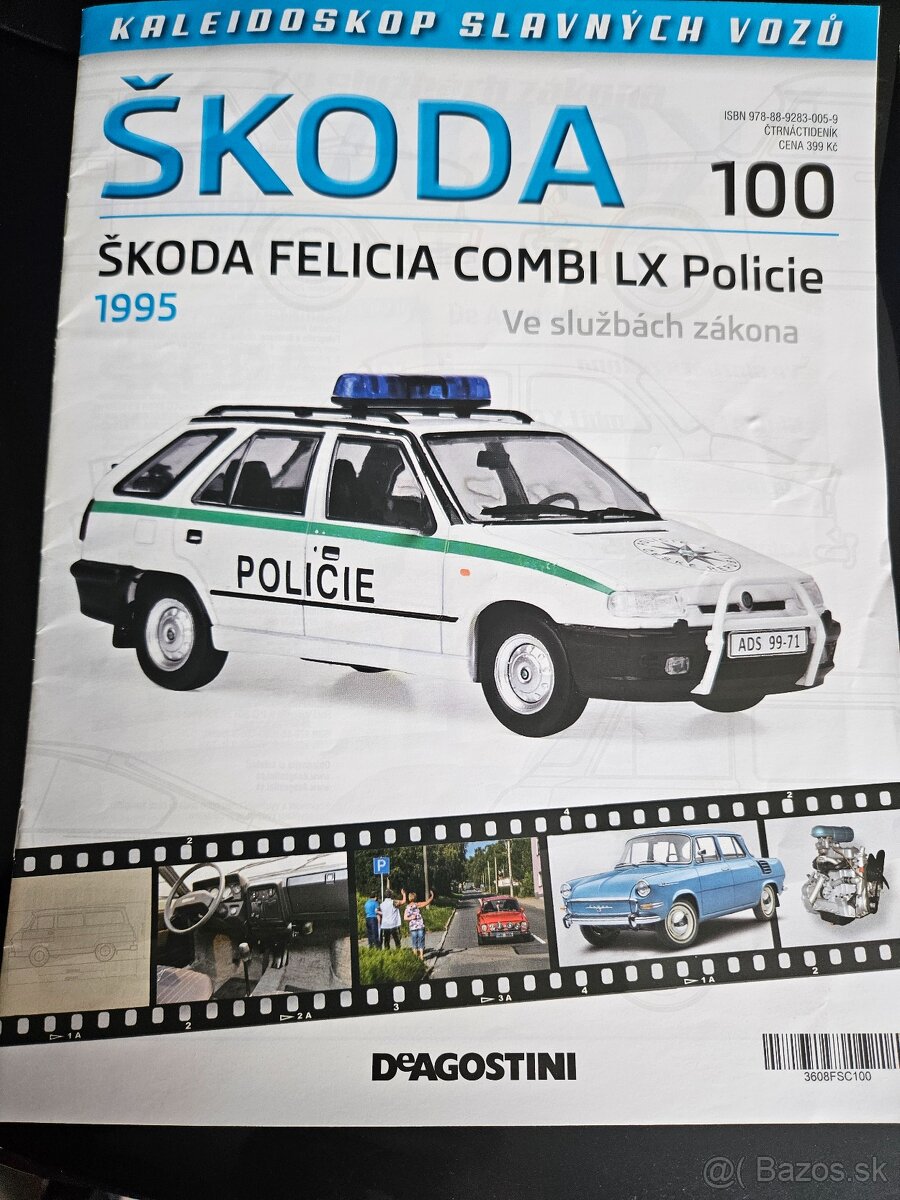 Kaleidoskop vozu Skoda c.100