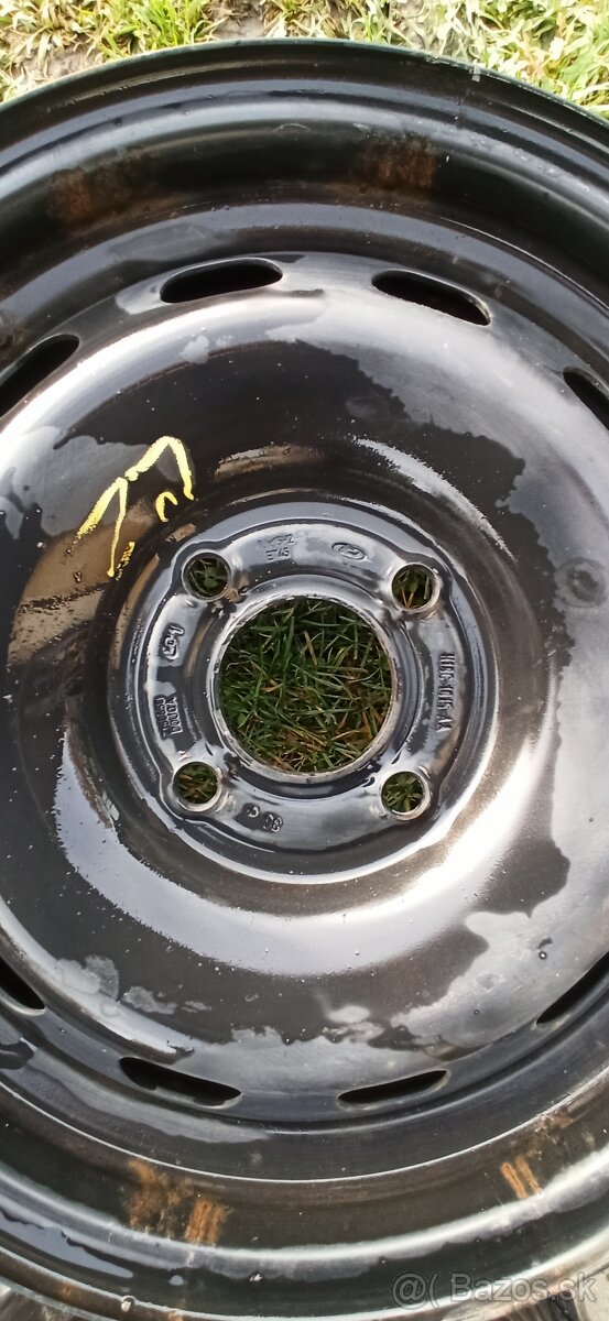 Predám plechové disky 6Jx15H2 ET45. 4x108