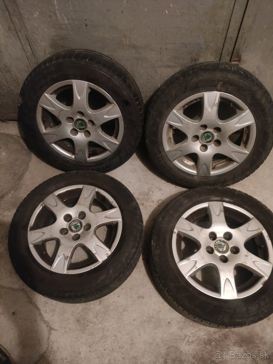 4ks alu disky skoda 5x100 R14
