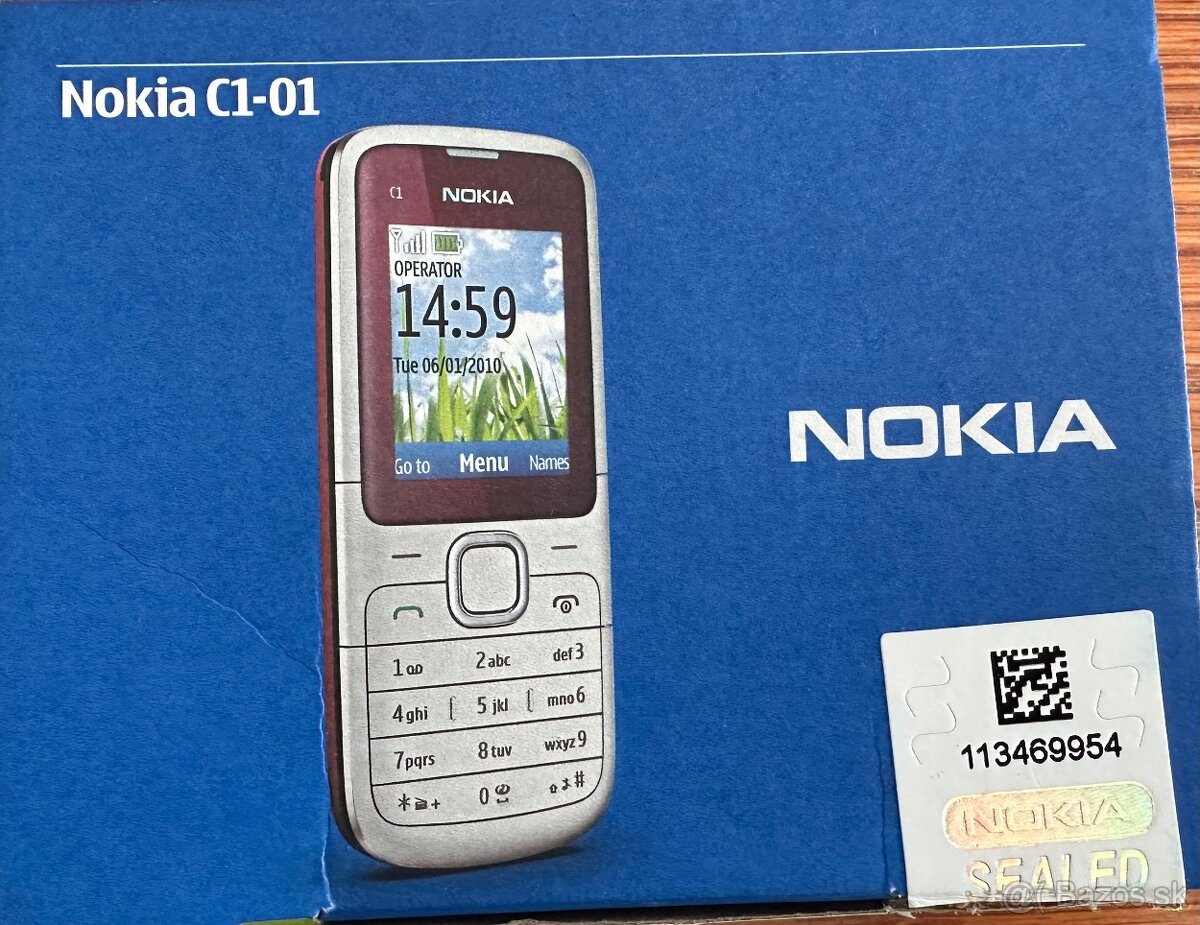 Predám funkčný mobil Nokia C1-01