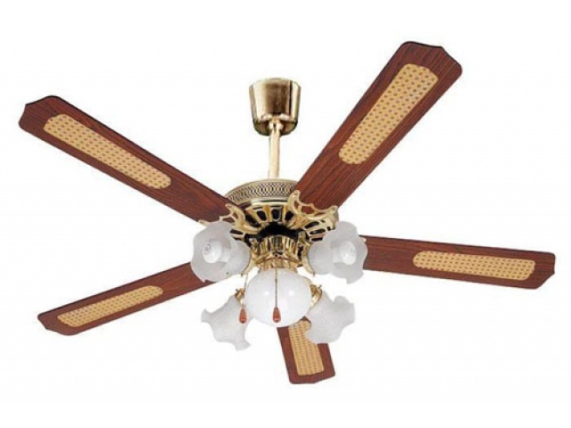 Luster s ventilátorom 5v1