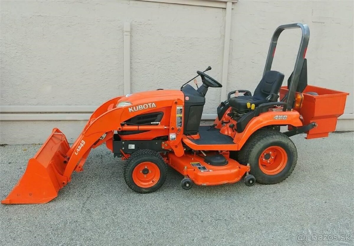 Predám traktor 4WD-23 hp-599kg|Kubota BX2360|420mth
