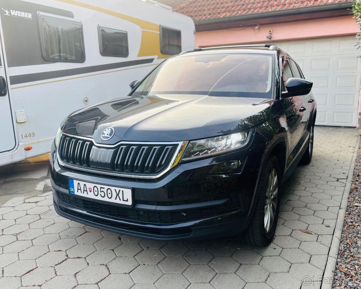 Škoda Kodiaq 2018, 139tis.km, 1.maj. SR, ťažné TOP stav