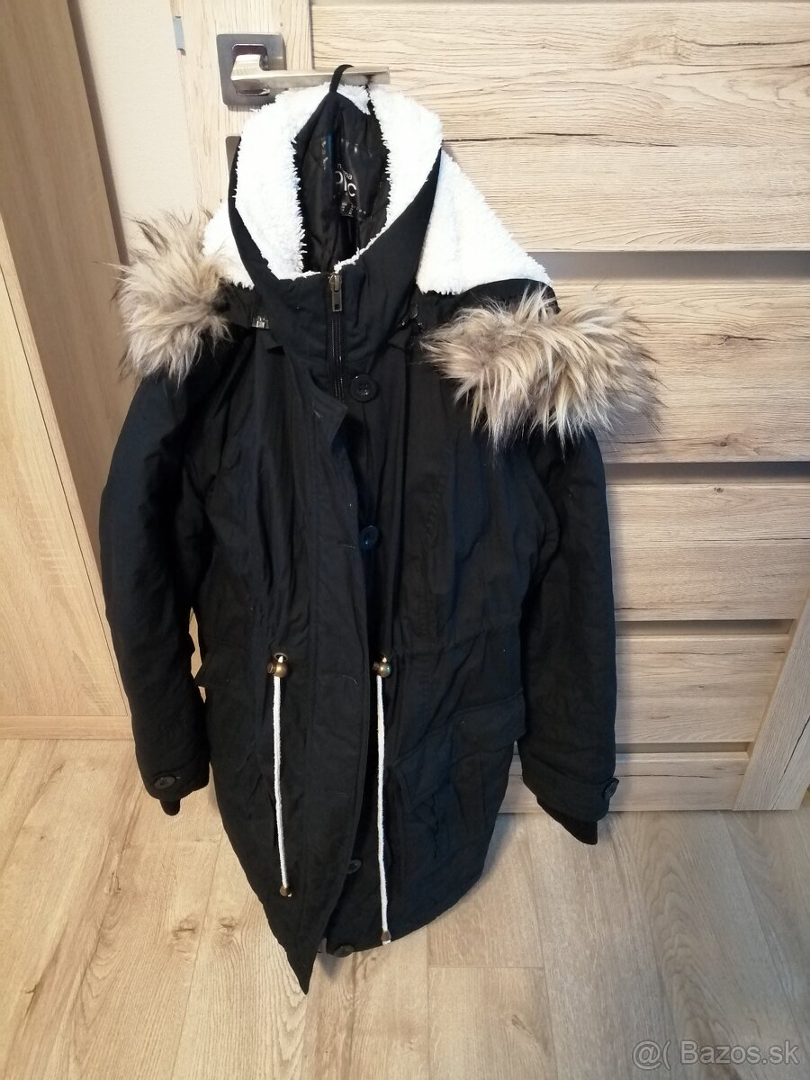 Tehotenský zimný kabát