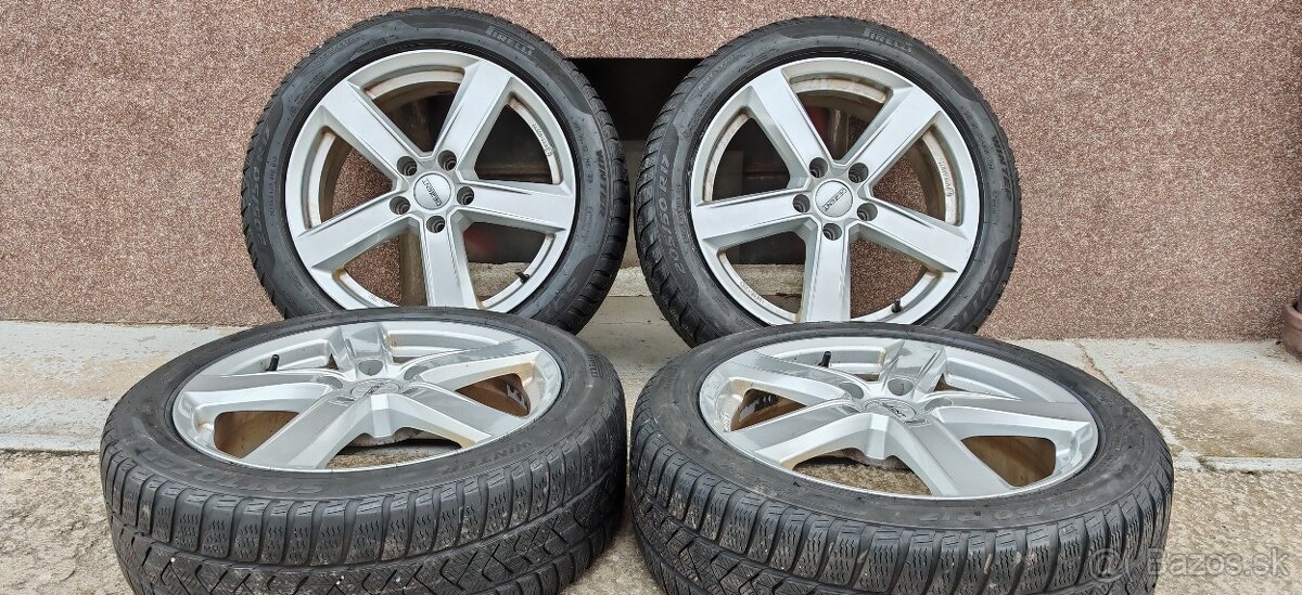 ALU Dezent 5x112 a zimné Pirelli 205/50 R17