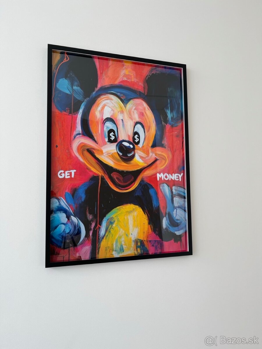 Get Money - Vytlacena kopia obrazu - najvyssia kvalita tlace