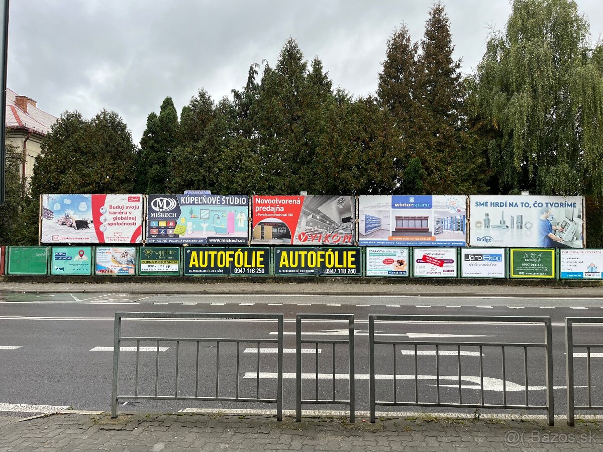 REKLAMNÁ PLOCHA - CENTRUM MESTA