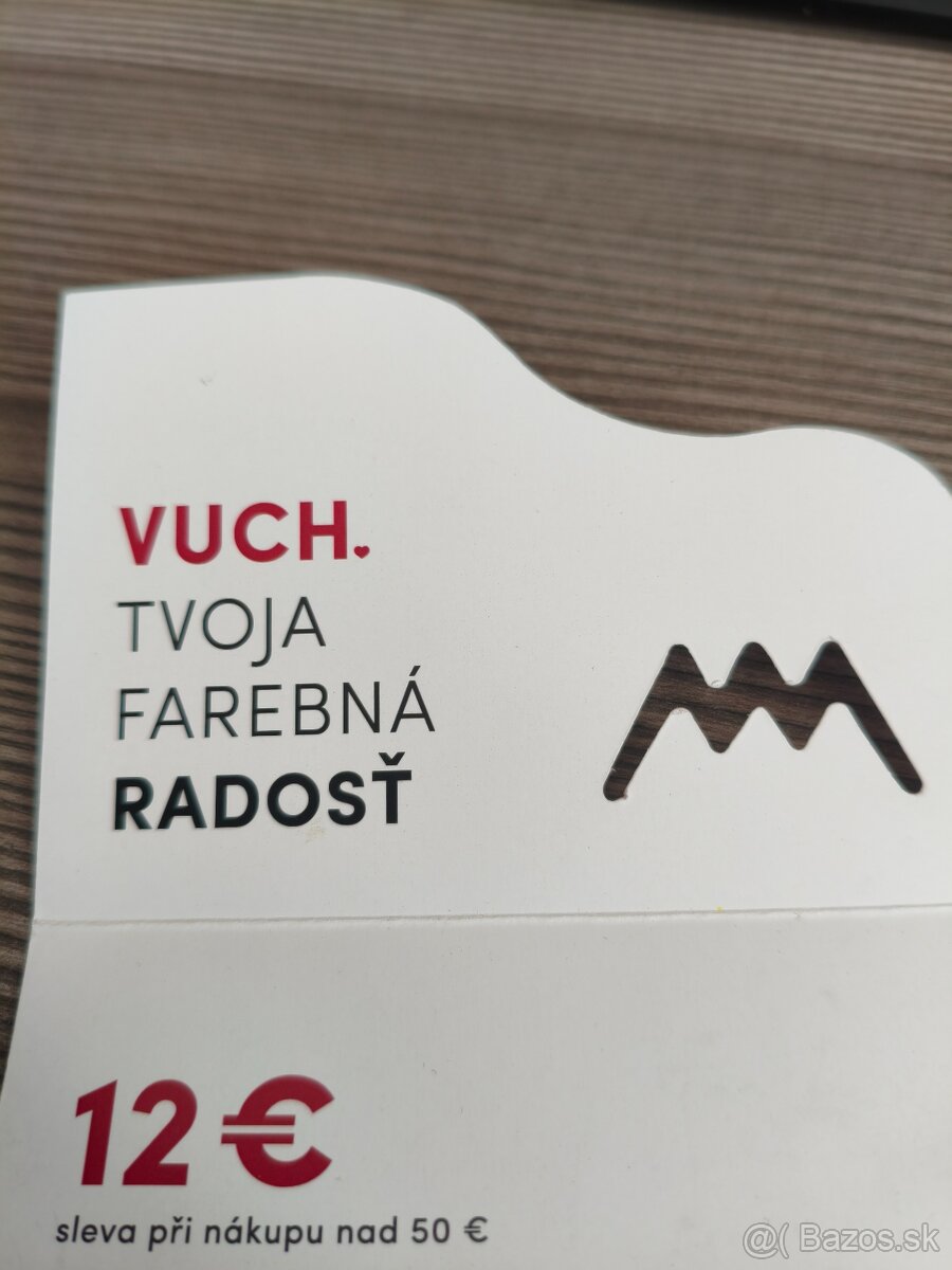 Zľavová poukážka na Vuch