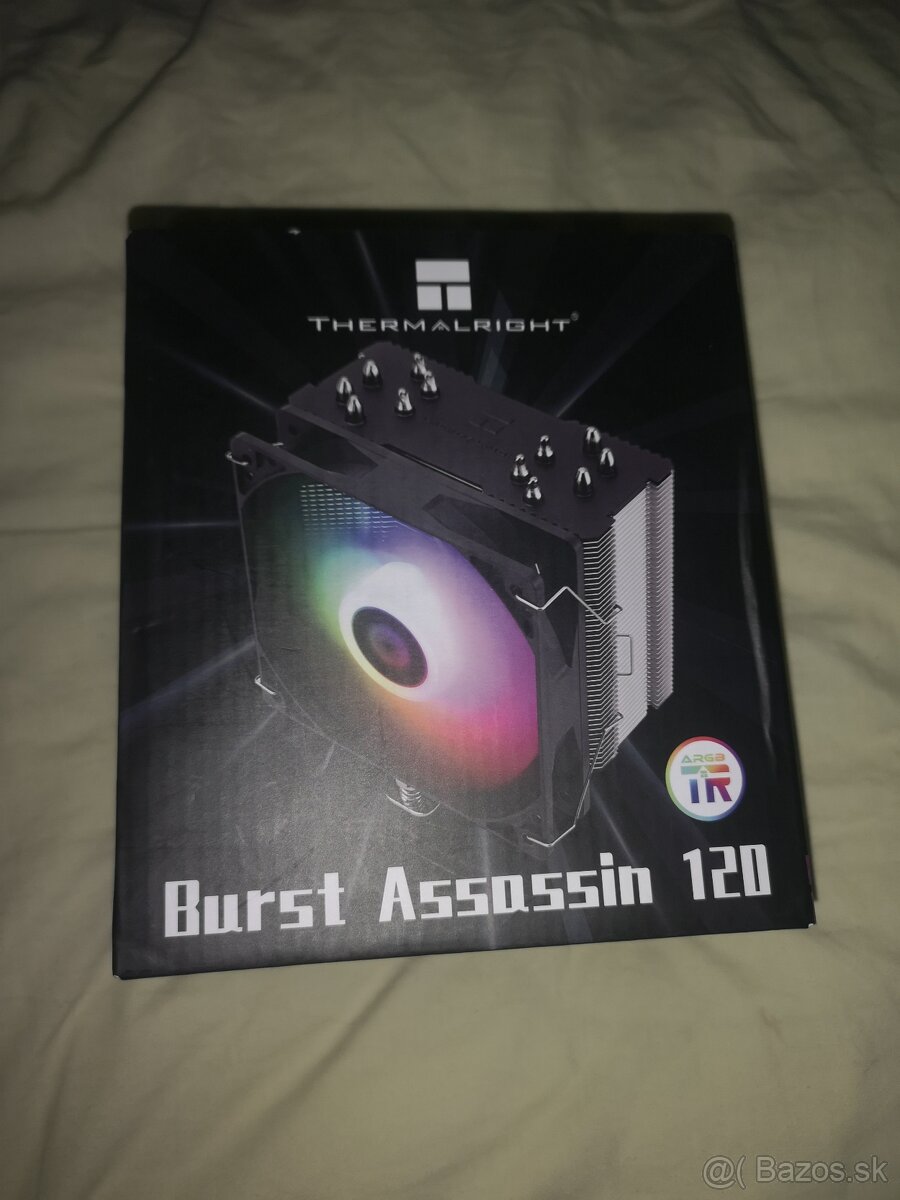 Predám chladič Burst assassin 120 RGB čisto nový