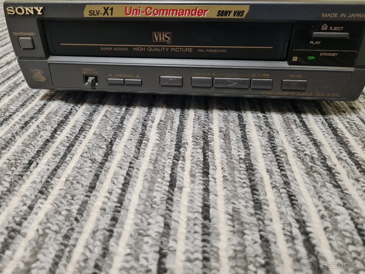 RARITNÝ VHS prehrávač Sony SLV-X1ME