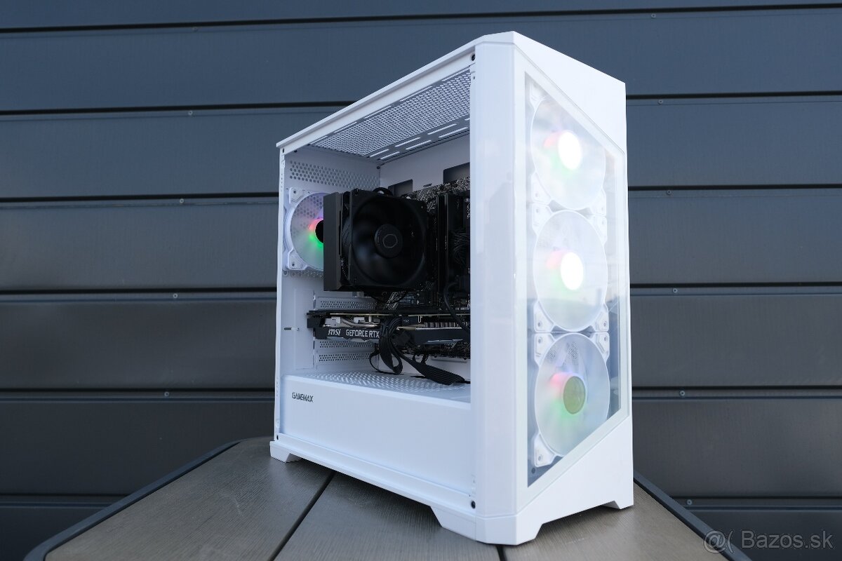 Herný PC, Ryzen 7 5800X, RTX 2070 Super, 32GB RAM, SSD, 24m