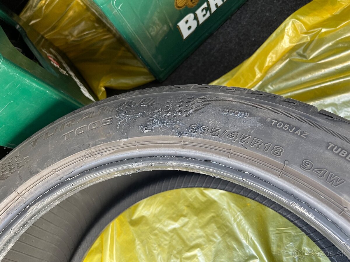 Bridgestone Turanza T005, 235/45 R18 1ks