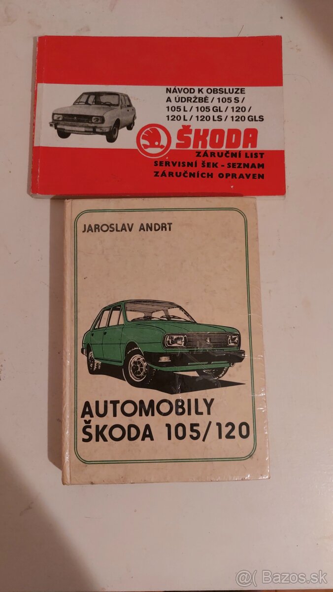 Kniha Automobily Skoda 105/120