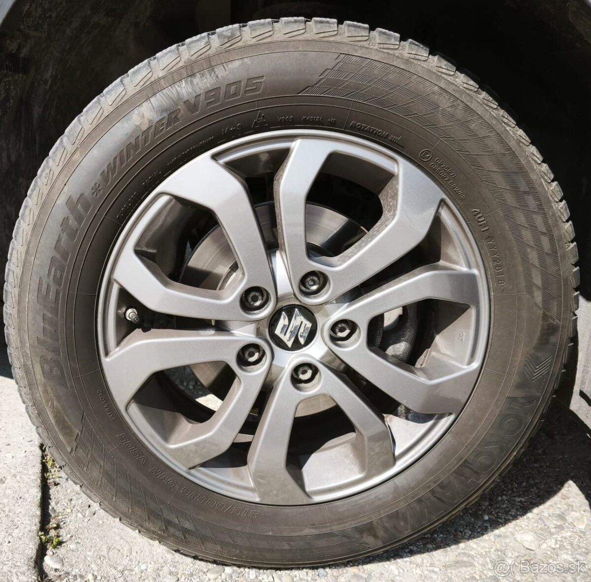 Original disky na Suzuki Vitara+ zimne pneumatiky