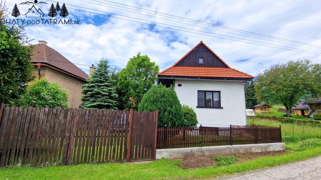 Útulná chalúpka na veľkom pozemku Jasenie Nízke Tatry