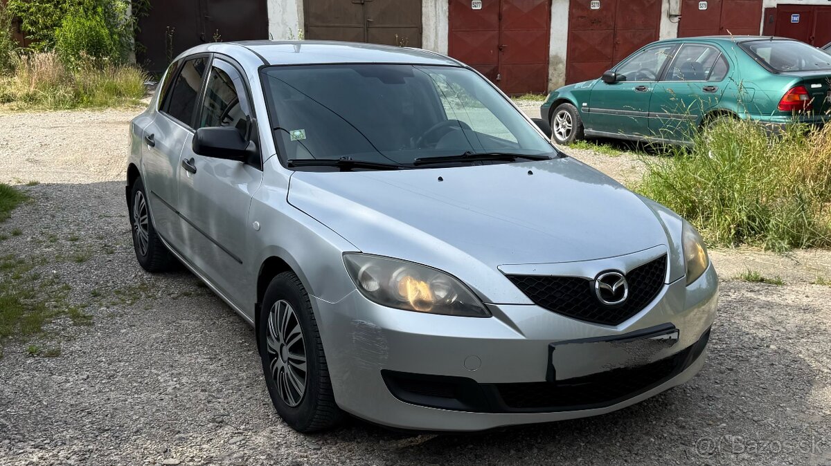 Mazda 3, 1.4-benzín, 68kW, manuál, 2008