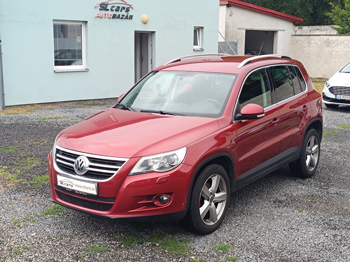 VW Tiguan 2,0 TDi 103 kW, DSG 4 motion, r.v. 2009
